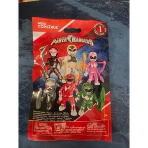 Mega Construx Power Rangers Series 1 Mystery Blind Bag Figure New Sealed